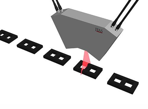 自動車部品の形状検査