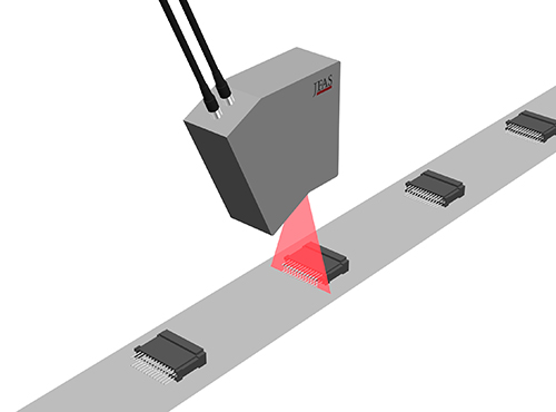 ネクタピンのコプラナリティ検査