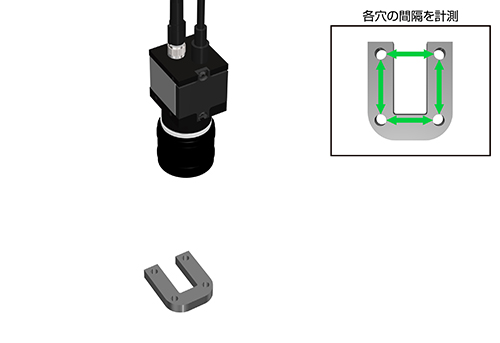 穴加工の位置計測