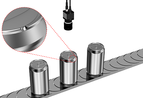缶のへこみ確認