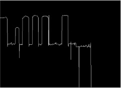断面高さ表示画面